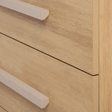 Tutti Bambini Hallee Chest Changer - Mushroom / Golden Oak