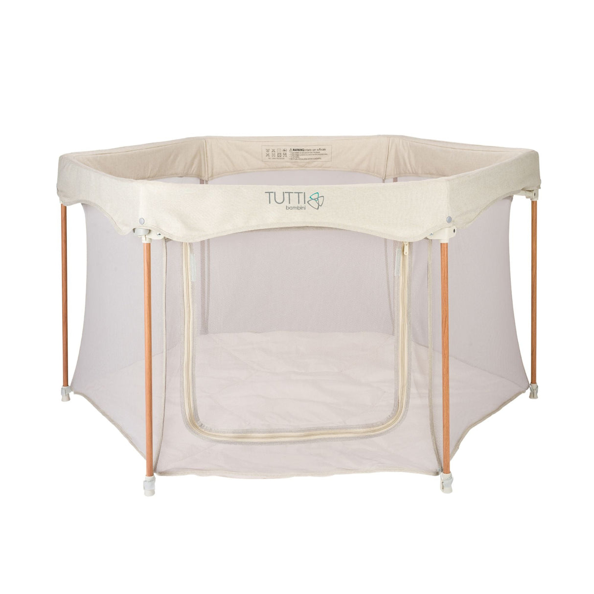 Tutti Bambini Hexa Playpen - Ecru