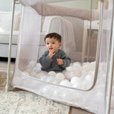 Tutti Bambini Hexa Playpen – Mushroom / Terrazzo - Mushroom