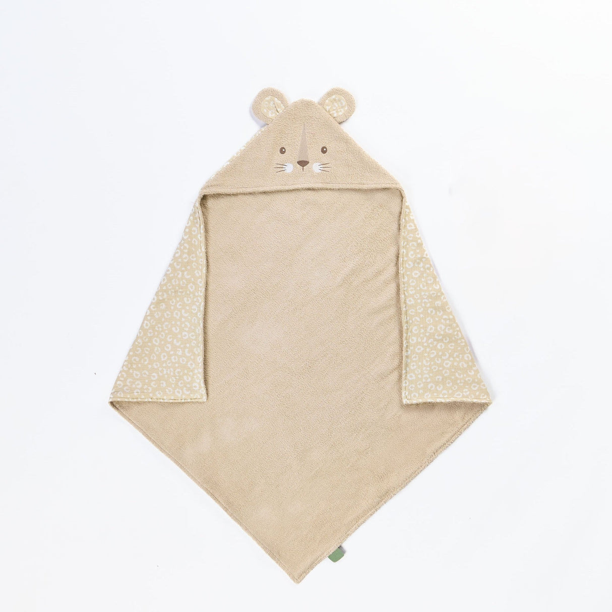 Tutti Bambini Hooded Towel - Love Cats