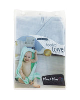 Mum 2 Mum Hooded Towel - Baby Blue