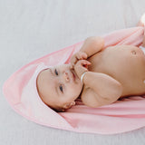 Mum 2 Mum Hooded Towel - Baby Pink