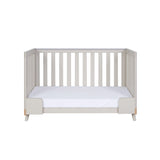 Tutti Bambini Hygge Mini Cot Bed - Light Oak/White Sand
