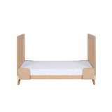 Tutti Bambini Hygge Mini Cot Bed - White/Light Oak