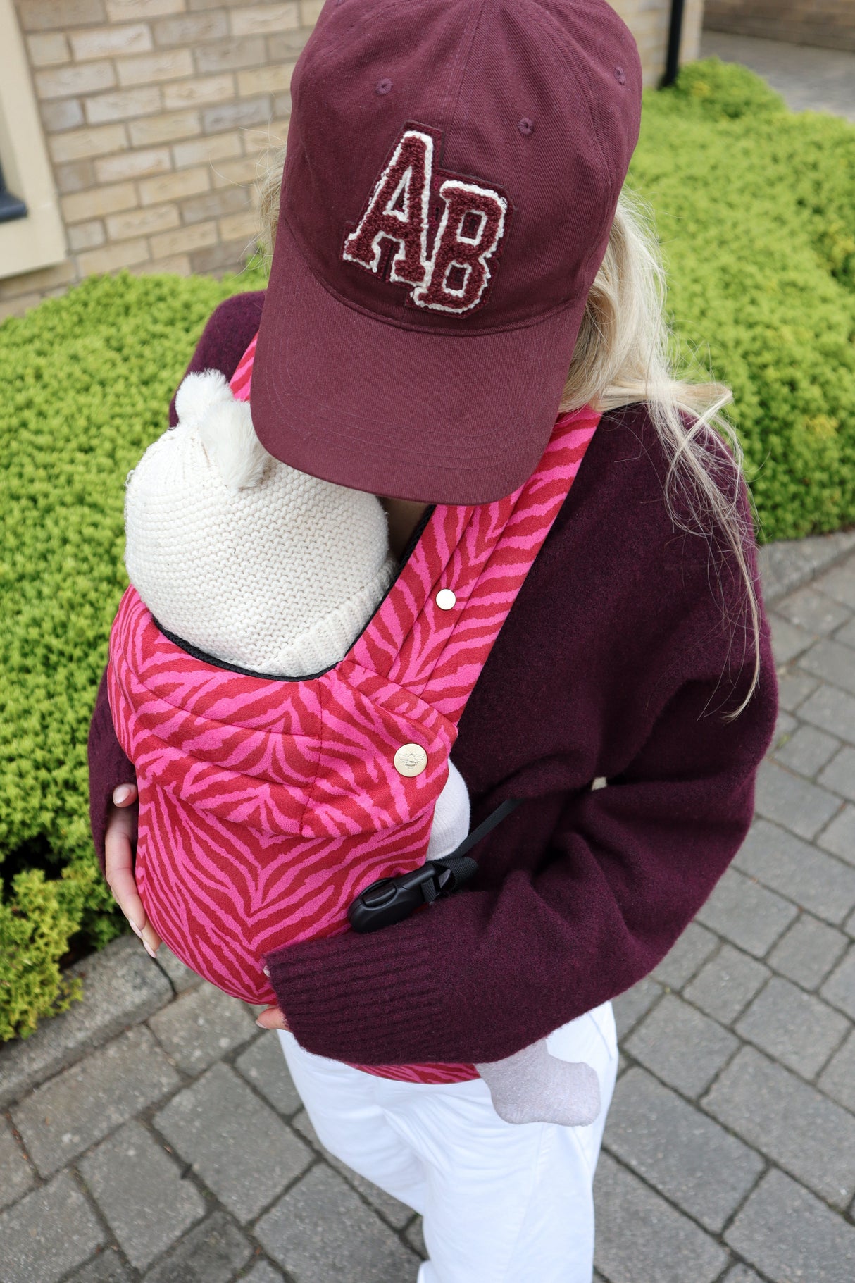 Nomad Air Animal Print Baby Carrier - Flaming Zebrano