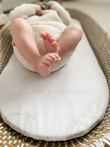 Changing Basket Mat Liner - Seashell