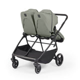 Ickle Bubba Altair Growing Families 13 Piece Travel System with i-Size Nimbus 180° Spin Car Seat & ISOFIX Base - Laurel Green