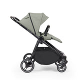 Ickle Bubba Altair Growing Families 13 Piece Travel System with i-Size Nimbus 180° Spin Car Seat & ISOFIX Base - Laurel Green