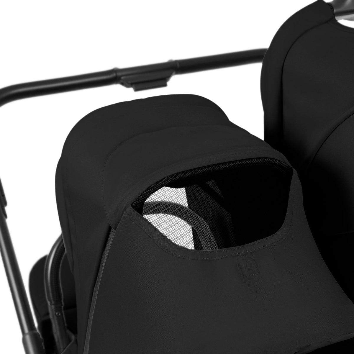 Ickle Bubba Altair Twin 17 Piece Travel System with i-Size Nimbus 180° Spin Car Seats & ISOFIX Bases - Black