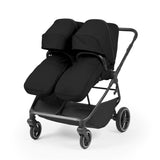 Ickle Bubba Altair Twin Stroller - Black