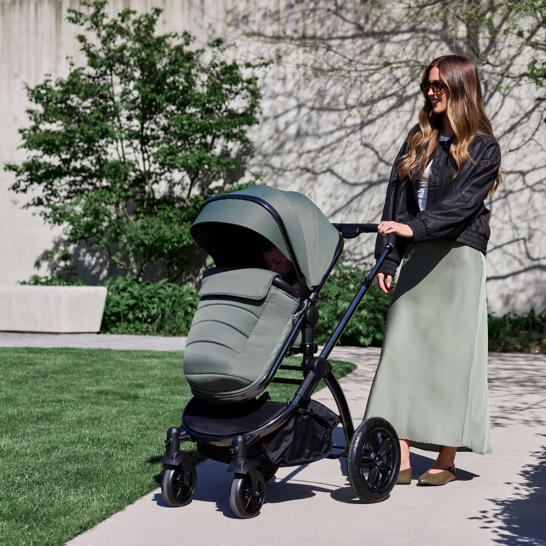 Ickle Bubba Stomp Luxe Elements Edition 12 Piece Pram - Forest
