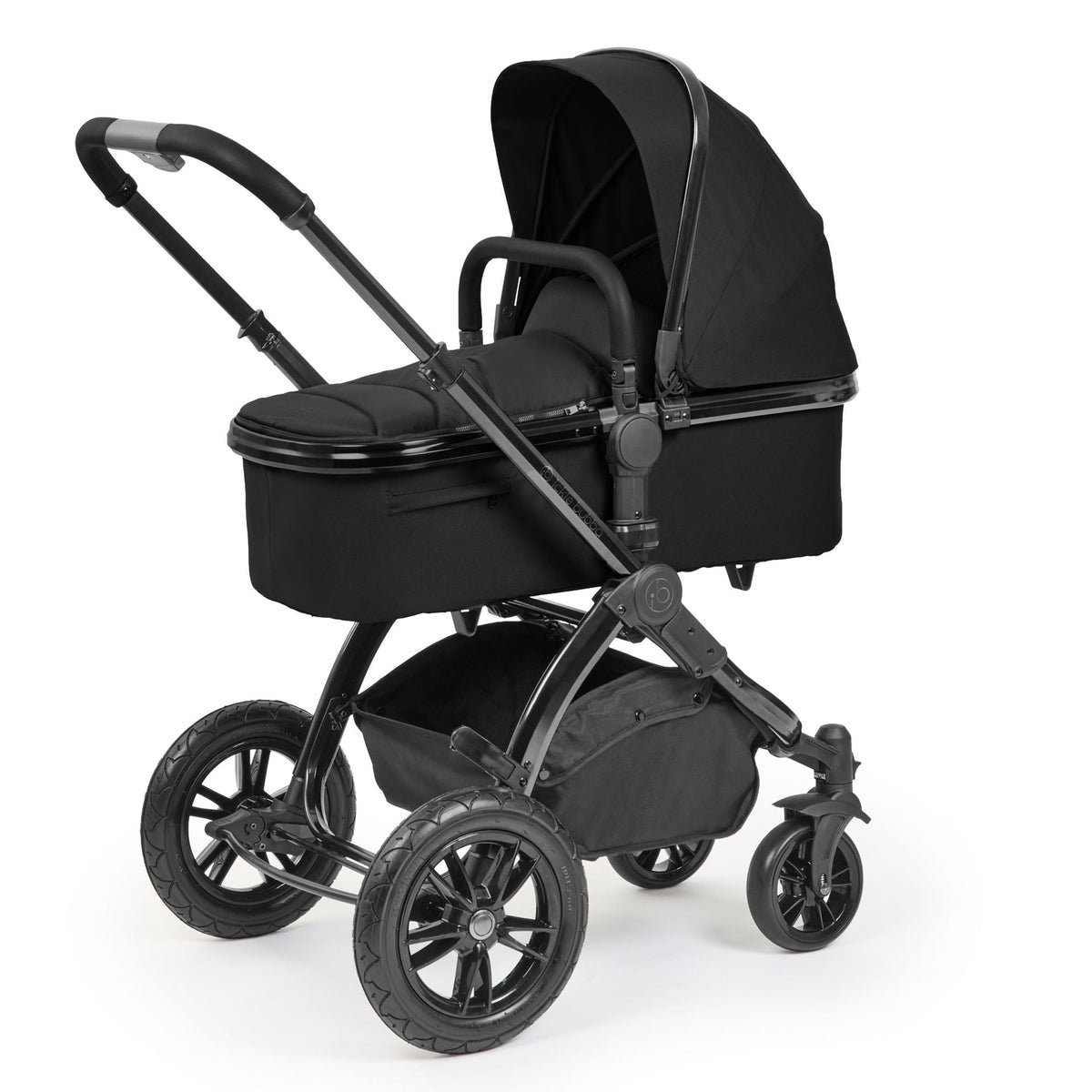 Ickle Bubba Stomp Luxe Elements Edition 12 Piece Pram - Raven