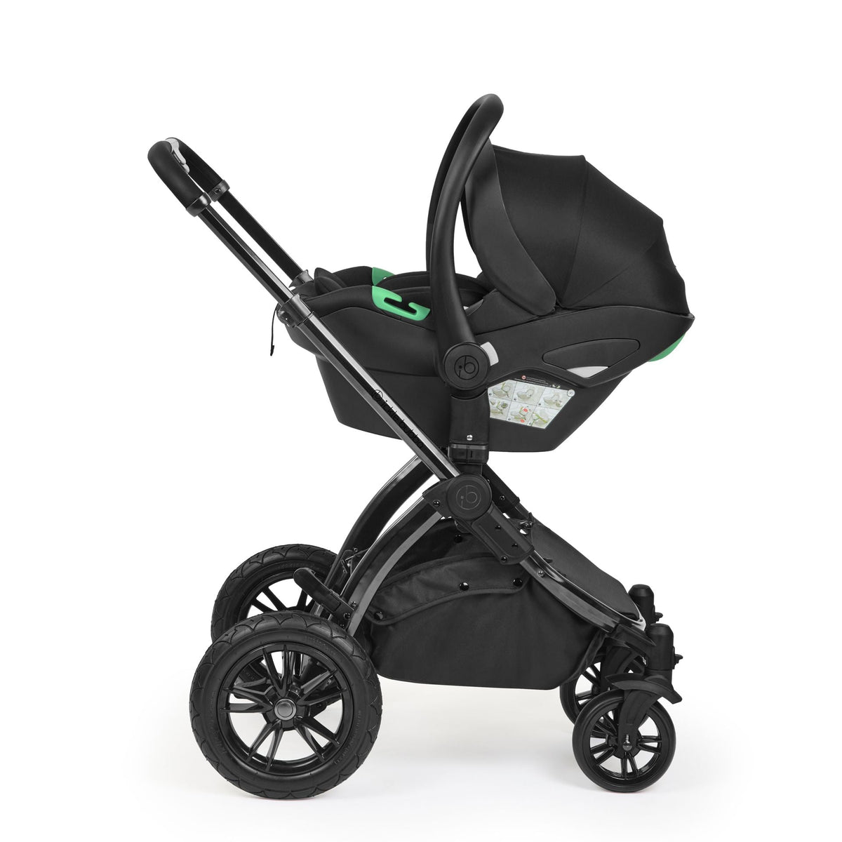 Ickle Bubba Stomp Luxe Elements Edition 16 Piece Travel Bundle with Nimbus - Raven