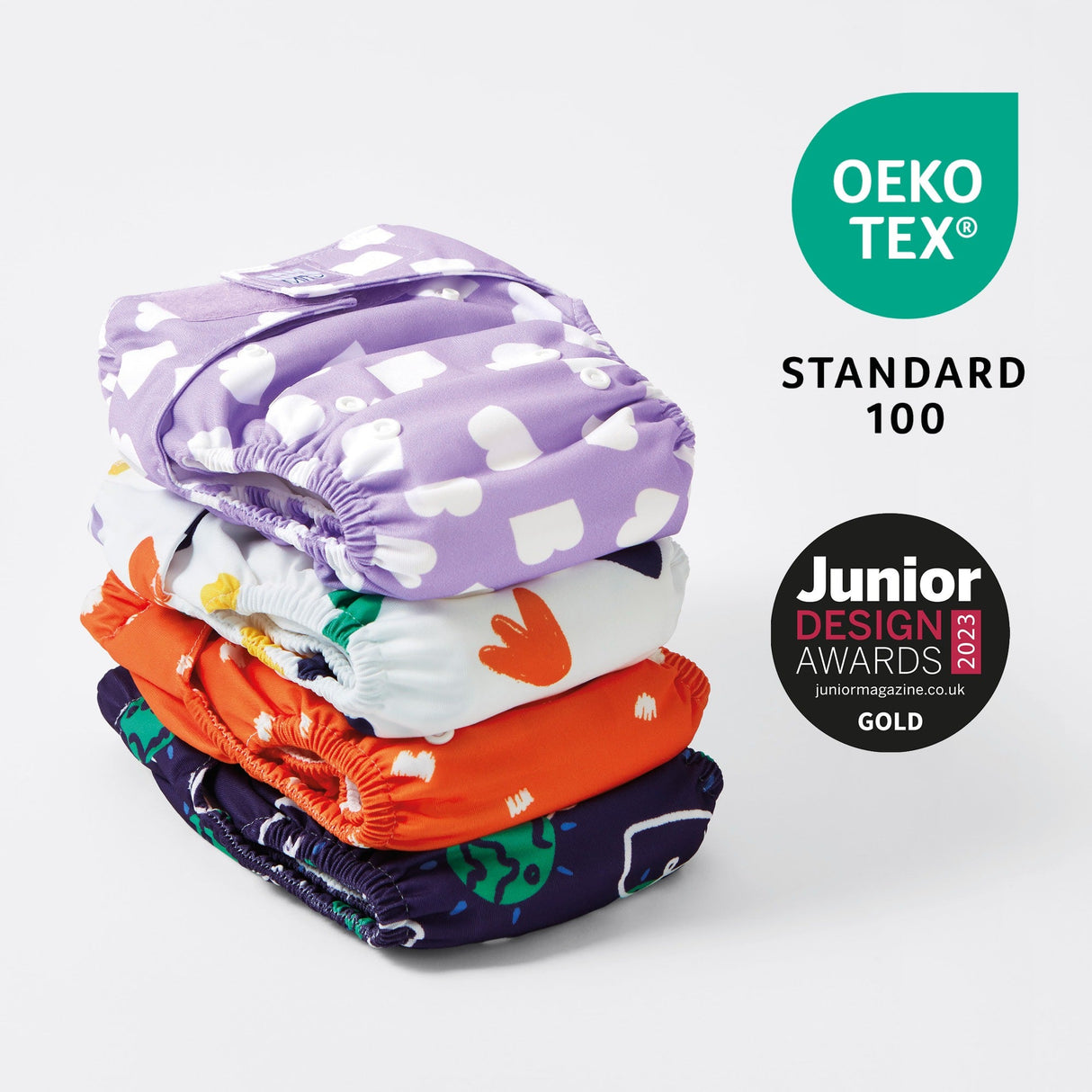 Revolutionary Reusable Nappy in Shine