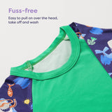 UPF 40+ Soft and Gentle Protective Swim Rash Vest in Nice