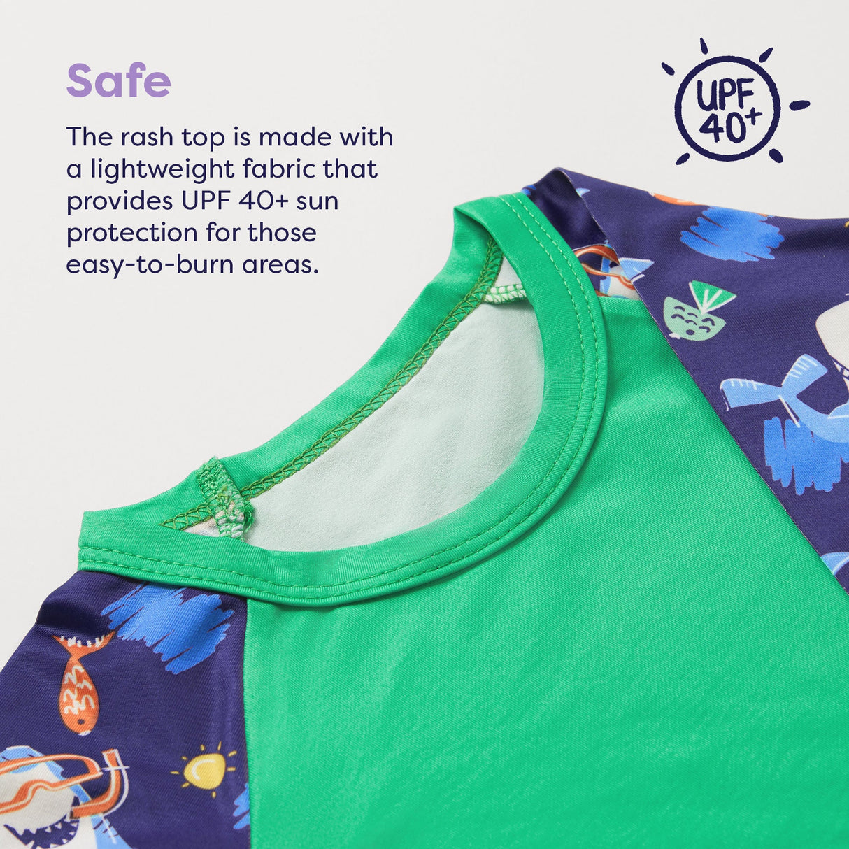 Reusable Swim Ready 3 Piece Set in Tropical