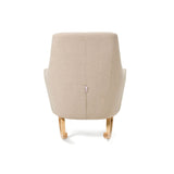 Tutti Bambini Jonah Rocking Chair & Foot Stool - Stone