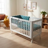 Jungle Organic Cotton Toddler 3 Piece All-in-One 4.0 Tog Quilt Bedding Set with Bumper