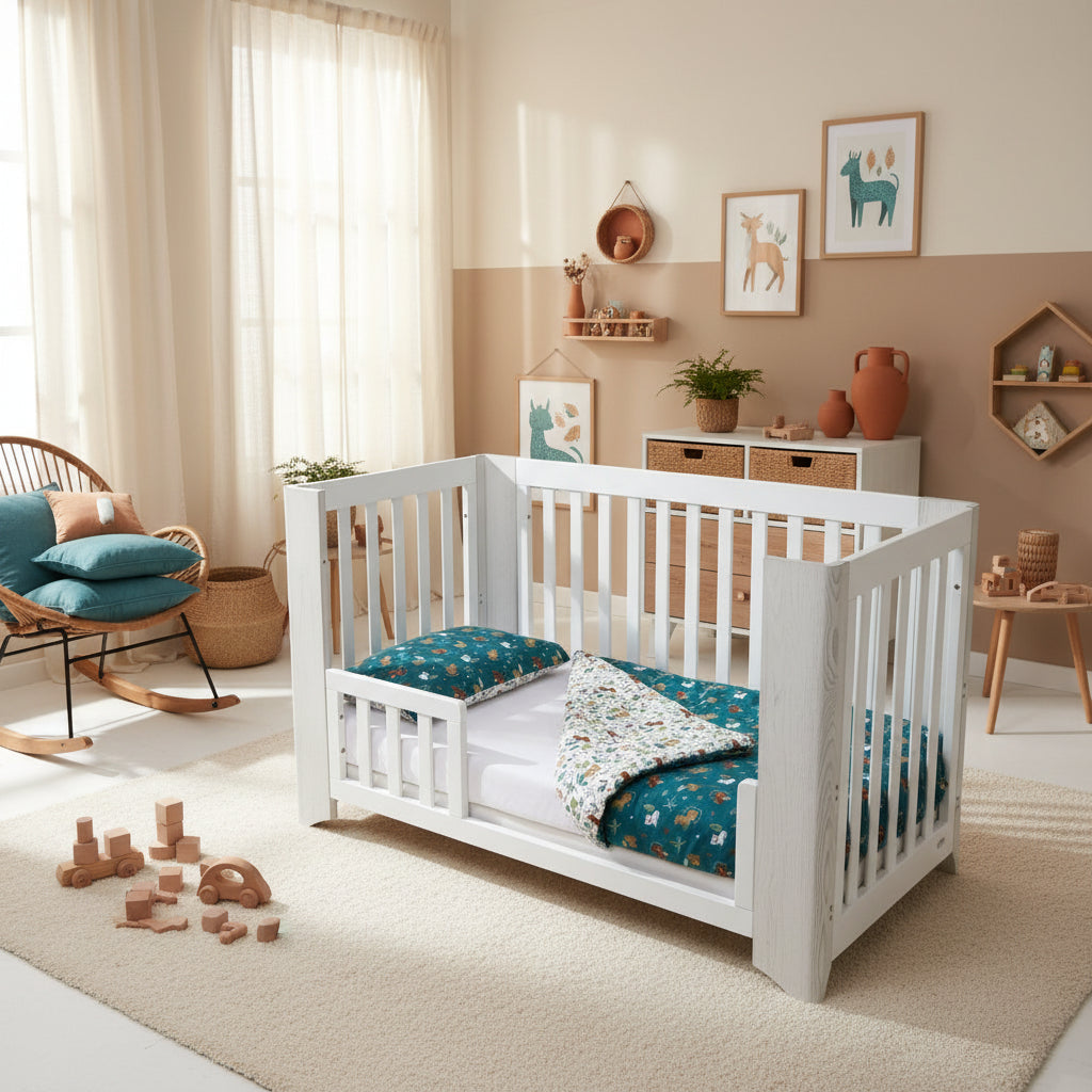 Jungle Organic Cotton Junior All-in-One 4.0 Tog Quilt Bedding Set