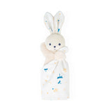 Kaloo Carre Douceur Doudou Rabbit White Delicate 17cm