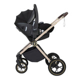 Babymore Kai Travel System + Pecan Car Seat - Sandstone