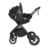 Babymore Kai Travel System + Pecan Car Seat & Base - Forest Grey