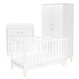Babymore Kimi XL Acrylic 3 Piece Nursery Room Set