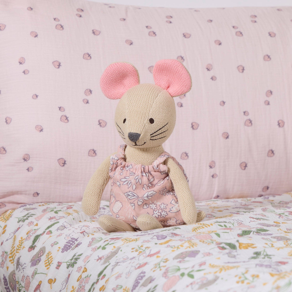 Tutti Bambini Knitted Toy - Margot Mouse - Margot Mouse
