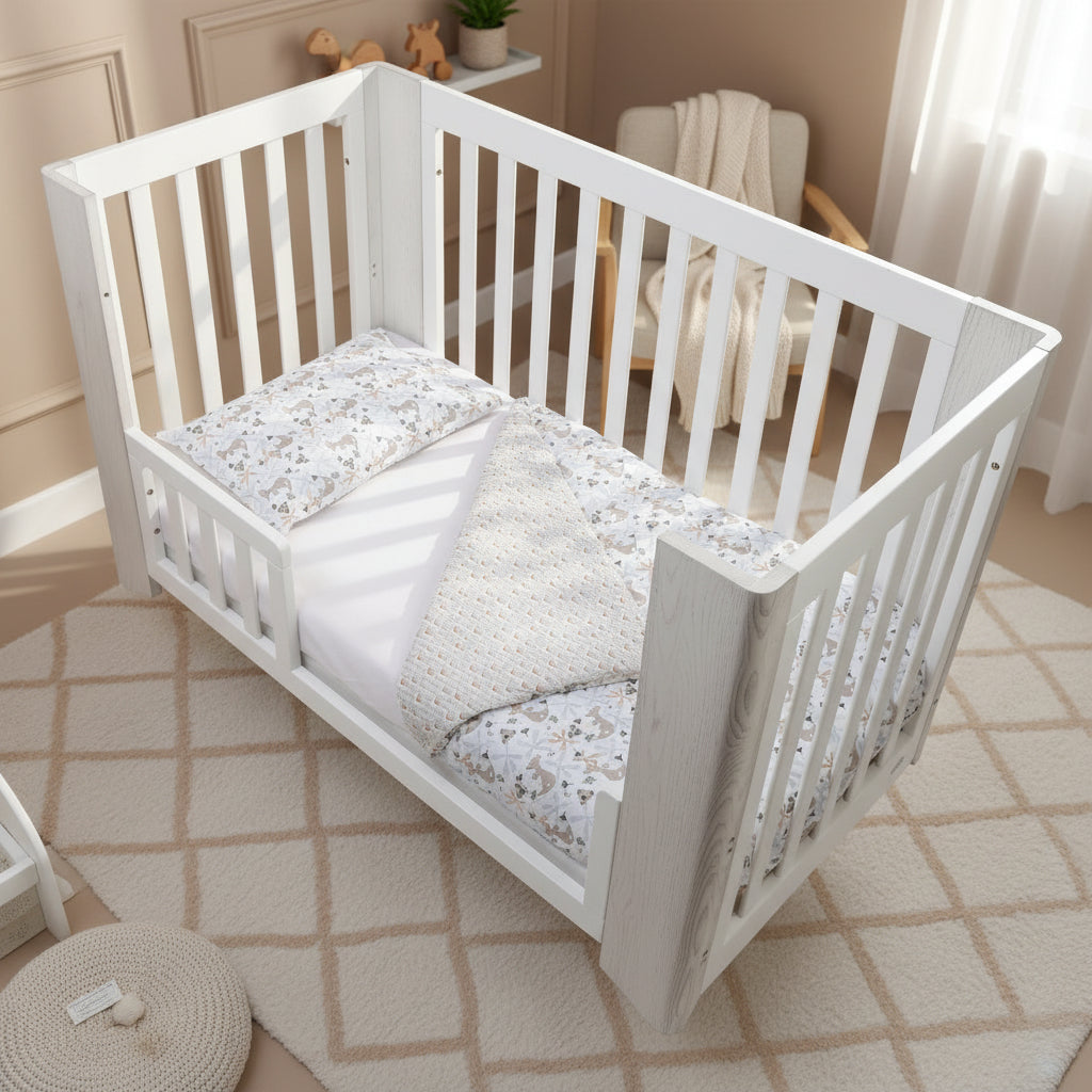 Koalaroo Organic Cotton Junior All-in-One 4.0 Tog Quilt Bedding Set