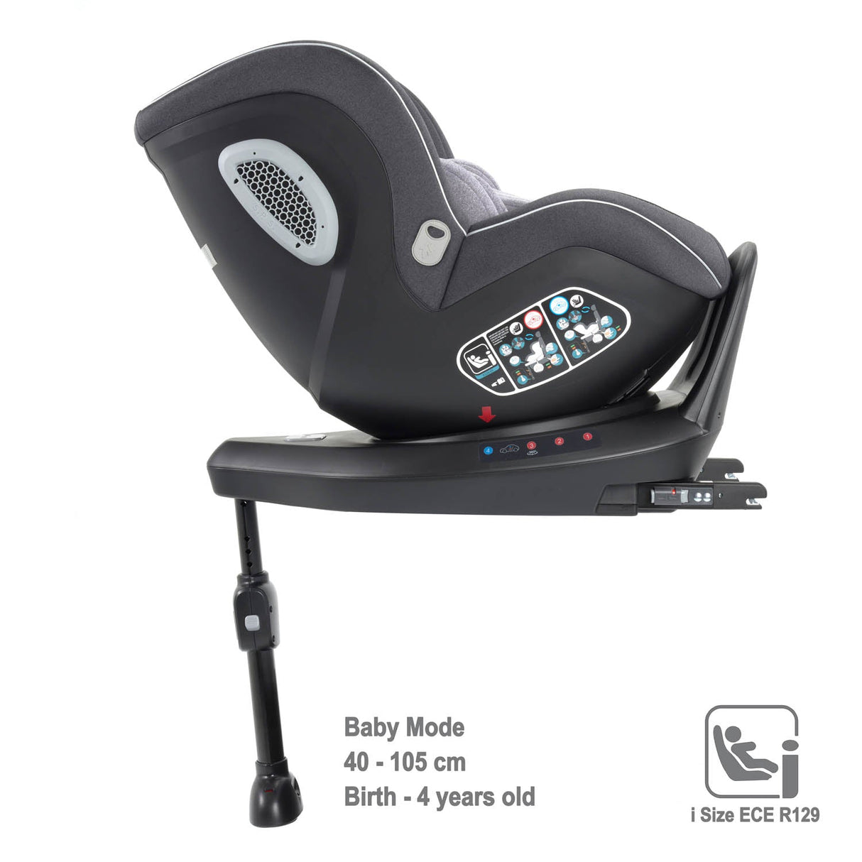 Babymore Kola 360° Rotating i-Size 40-105cm Car Seat