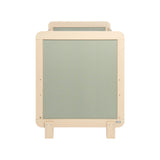 Tutti Bambini Kuba Cot Bed - Golden Oak/Sage Weave