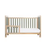 Tutti Bambini Kuba Cot Bed - Pickled Oak / Sage Weave