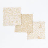 Tutti Bambini Muslin Squares 3pk - Love Cats