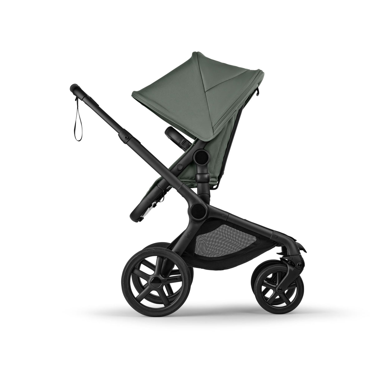 Bugaboo Fox 5 Renew Complete Pushchair & Carrycot - Forest Green