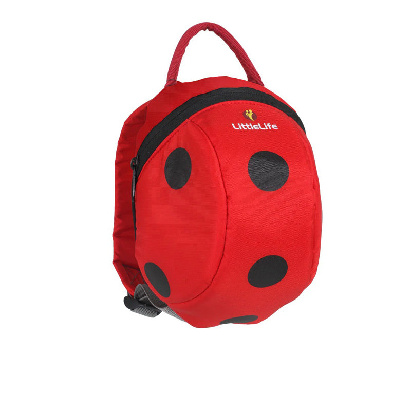 LittleLife Toddler Backpack With Rein Ladybird