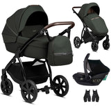 Noordi Luno All Trails 3in1 with Travel Carrier Car Seat
