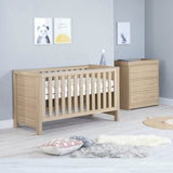 Babymore Luno 2 Piece Room Set - Oak