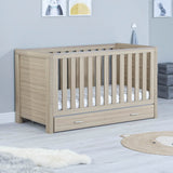 Babymore Luno 3 Piece Room Set with Drawer - Oak