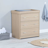 Babymore Luno Veni Chest Changer - Oak