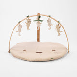 Tutti Bambini Luxury Wood & Muslin Playgym - Love Cats
