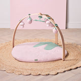 Tutti Bambini Luxury Wood & Muslin Playgym - Tiny Tails