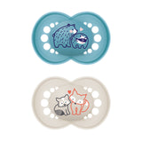 MAM Original Soother Blue Design 18-36m 2Pk