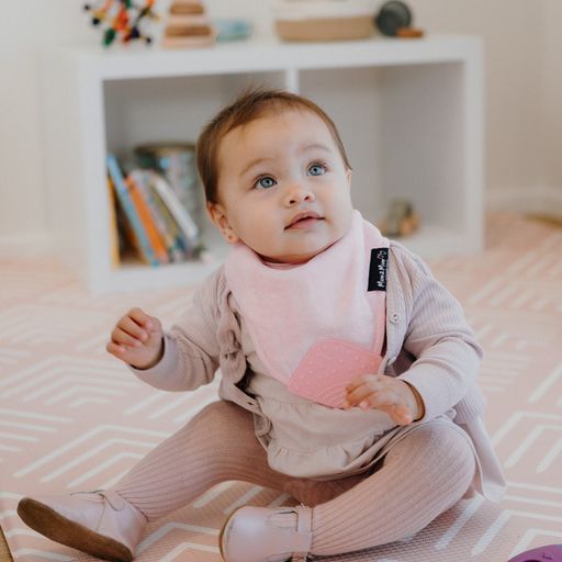 Mum 2 Mum Teething Bandana Wonder Bib - Purple