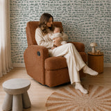 Obaby Madison Glider Recliner Chair - Chenille Marmalade
