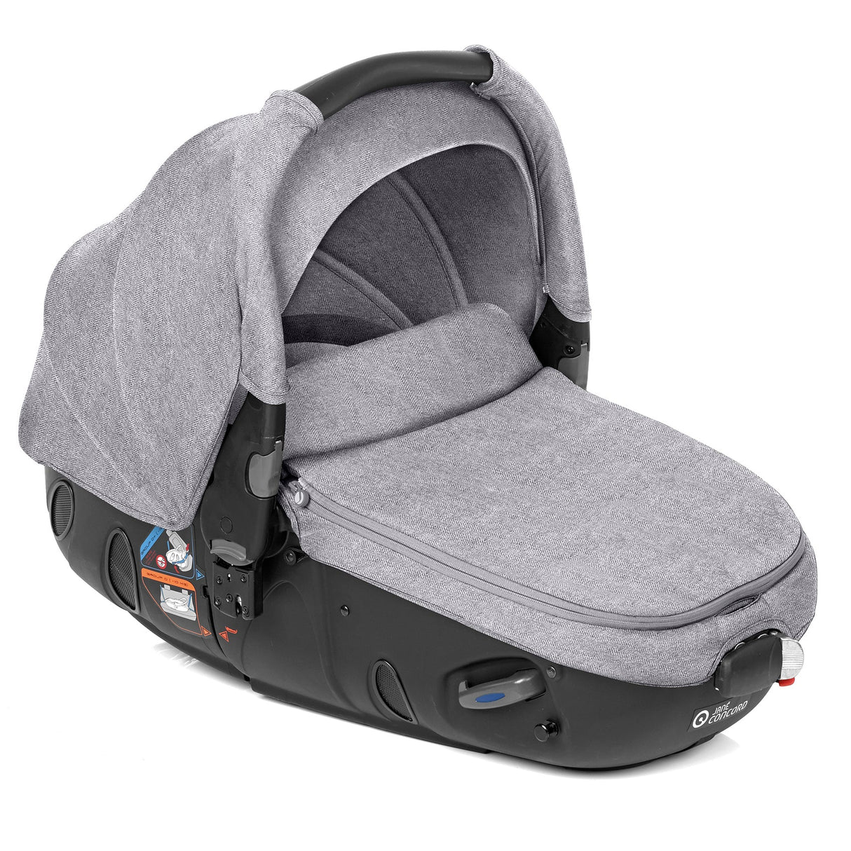 Jane Matrix Light 2 Lie-Flat Car Seat, 0-18m, Dim Grey