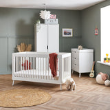Obaby Maya 3 Piece room Set - Nordic White