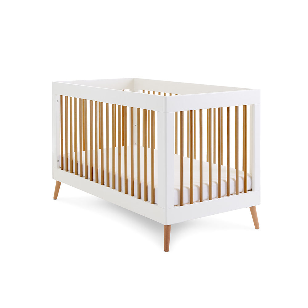Obaby Maya 3 Piece Room Set - White With Natural