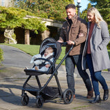 Babymore Memore V2 Pram & Pushchair - Black
