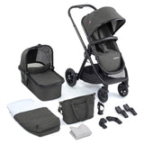 Babymore Memore V2 Pram & Pushchair - Black