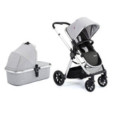 Babymore Memore V2 Pram & Pushchair - Silver